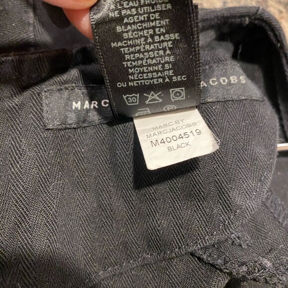 Marc Jacobs Black Denim Dress Size XS - Picture 13 of 14